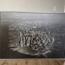 ikea vilshult new york printed canvas
