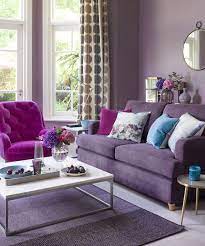 Purple Living Room