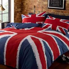 Red White Blue Quilt Cover Bedding Sets