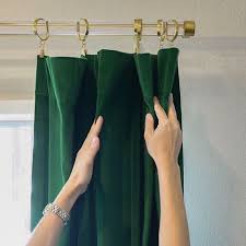 52 w x 84 l Emerald Green Velvet Curtains You Ll Love In 2021 Visualhunt