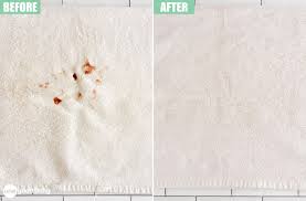 hydrogen peroxide for blood stains how