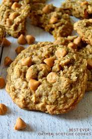 best ever oatmeal erscotch cookies