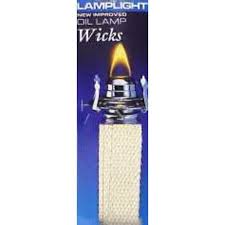 replacement oil lamp wicks 3 4