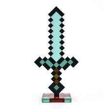 Minecraft Sword Table Lamp Target