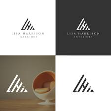 logo design for lisa harrison interiors