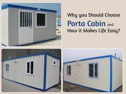why you should choose porta cabin and