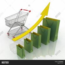 Sales Growth Chart Image Photo Free Trial Bigstock