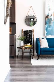 blue couches in living rooms