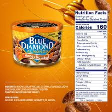 blue diamond honey roasted almonds