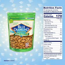 blue diamond almonds raw whole natural