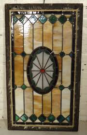 Unique Vintage Stained Glass Window