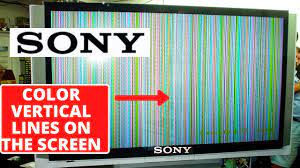 how to fix sony tv has vertical lines