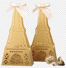 eiffel tower paper box party favor gift