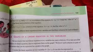 1 Linear Equations In Two Variables 133
