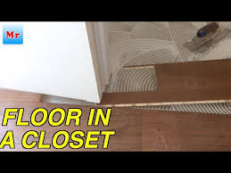 trick how to install wood floor in a