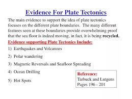 plate tectonics powerpoint presentation