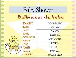 En el programa con recetas regresivas para volver a la. Juegos Baby Shower Para Imprimir 8 Ideas Increibles Piccola Festa
