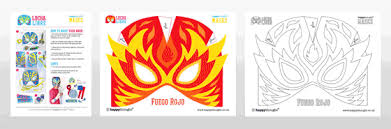 Looking for the best nacho libre wallpaper? Be A Mexican Wrestler Lucha Libre Mexican Wrestler Papercraft Printable