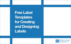 Free Label Templates For Creating And Designing Labels