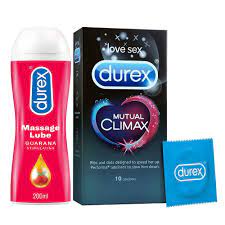 Buy Durex Mutual Climax Condoms - 10 Count & Durex Play Massage Gel 2in1  Stimulating - 200 ml Online at Low Prices in India - Amazon.in