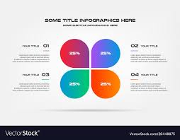 Pie Chart Of Percentage Infographics Element Of