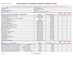 Medical Office Inventory List Tirevi Fontanacountryinn Com