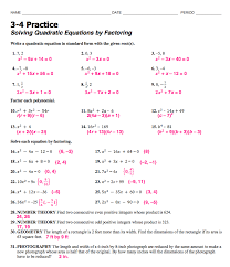 Mr Camire S Math Class Algebra 2 Chapter 3