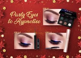 christmas party makeup tutorial for a