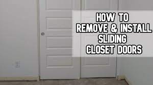 sliding closet doors diy