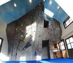 Private Home Climbing Wall In Evergreen