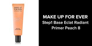 step1 base eclat radiant primer peach