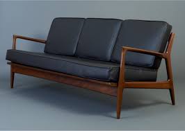 sleek danish modern sofa by ib kofod