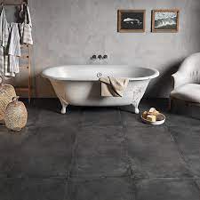 Ivy Hill Tile Thunderstruck Dark Gray 23 50 In X 23 50 In Matte Porcelain Floor And Wall Tile 11 62 Sq Ft Case