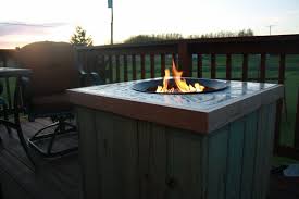 I want to have the lp tank located 12 feet away from the fire, and i don't want to trip over the line. Dress Up Your Deck With A Diy Gas Fire Pit Modernize