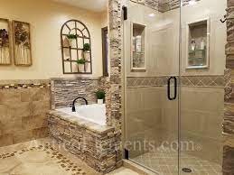 Faux Stone Panels Bathroom