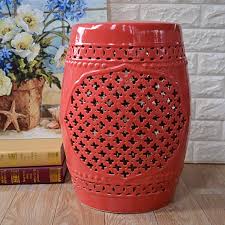 Garden Stool End Table Drum Shape