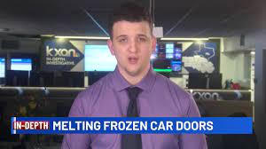 Car door frozen? Here's how to get it open and not break anything - YouTube