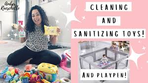 how to clean baby toys a step by step
