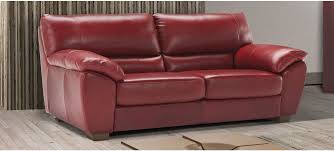 semi aniline leather sofa bed