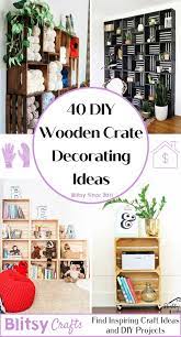 40 unique diy wooden crate decorating
