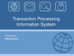 8 why is bill generation done in a batch? Transaction Processing System