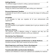 Personal Statement Writing Guide