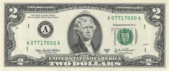 United States Two Dollar Bill Wikipedia