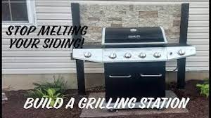 diy grilling station with airstone