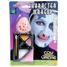 geekshive rubie s cow makeup kit