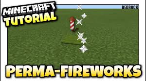 minecraft automatic fireworks