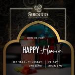 Happy Hour at Sirocco – Pembroke Pines, FL
