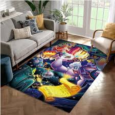 the little mermaid area rug carpet