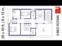 Floor Plan 25x40 House Plan