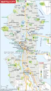 seattle map seattle washington map